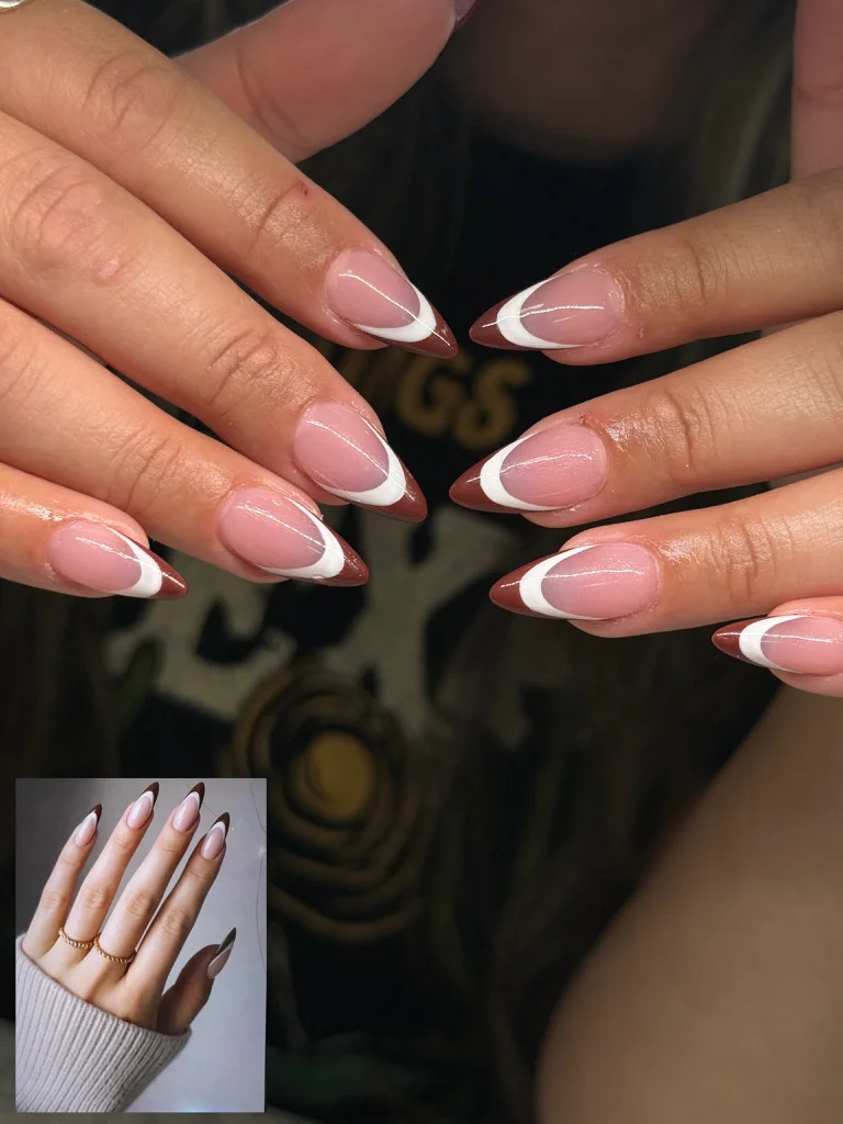 Soft pink nails with subtle shimmer